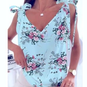 Pretty hand crafted summer top